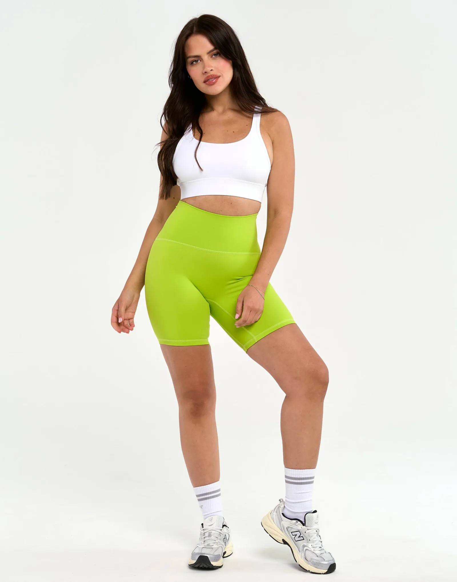 Clearance ECHT Limitless Shorts 7" Lime Green