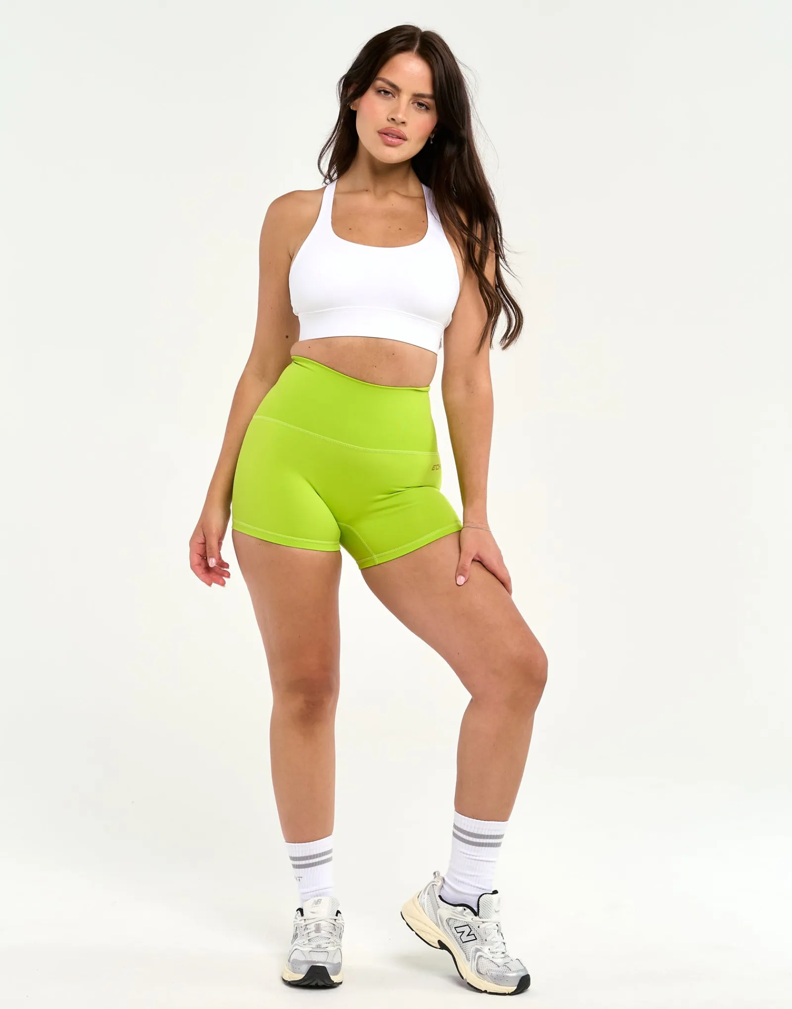 Clearance ECHT Limitless Shorts 3.5" Lime Green