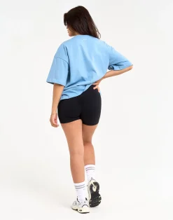 Clearance ECHT Love Oversize Tee Blue