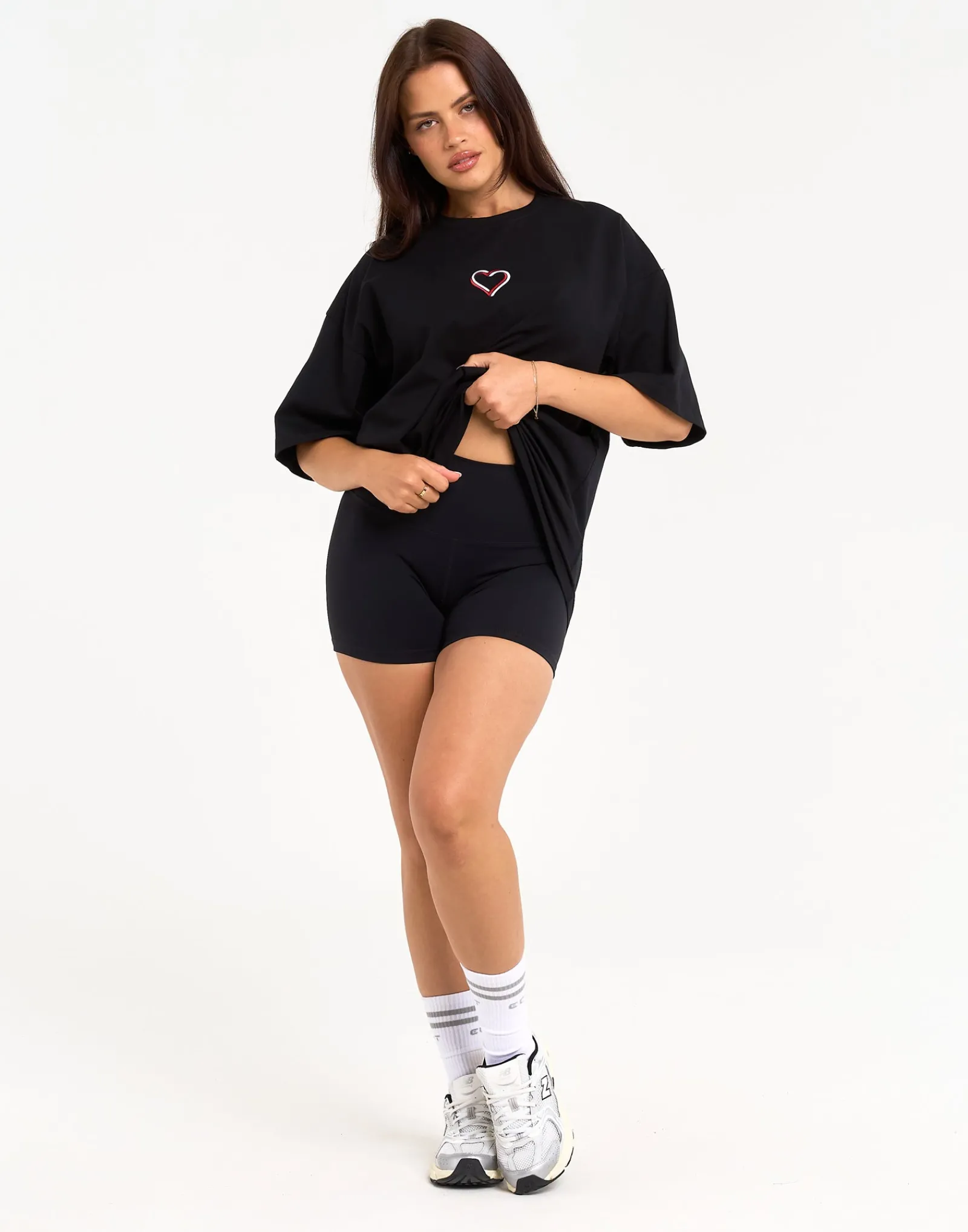 Best ECHT Love Oversize Tee Black