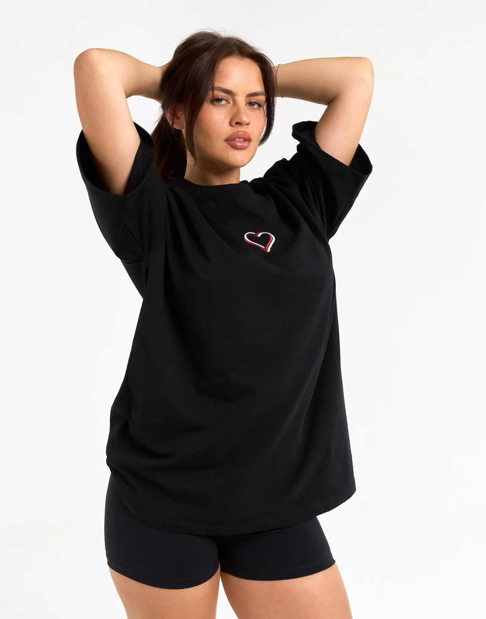 Best ECHT Love Oversize Tee Black