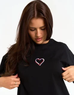 Sale ECHT Love Oversize Tee Black