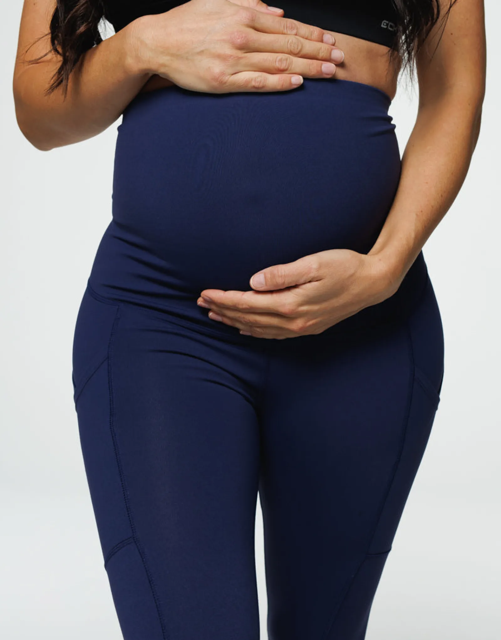 Best ECHT Maternity Pocket Leggings Navy Blue