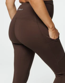 Hot ECHT Maternity Pocket Leggings Fudge Brown