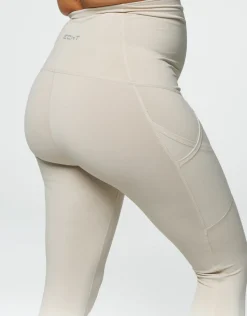 Discount ECHT Maternity Pocket Leggings Oatmeal