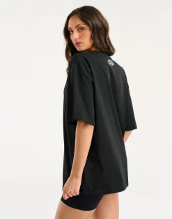 Best ECHT MLBRN Oversize Tee Black
