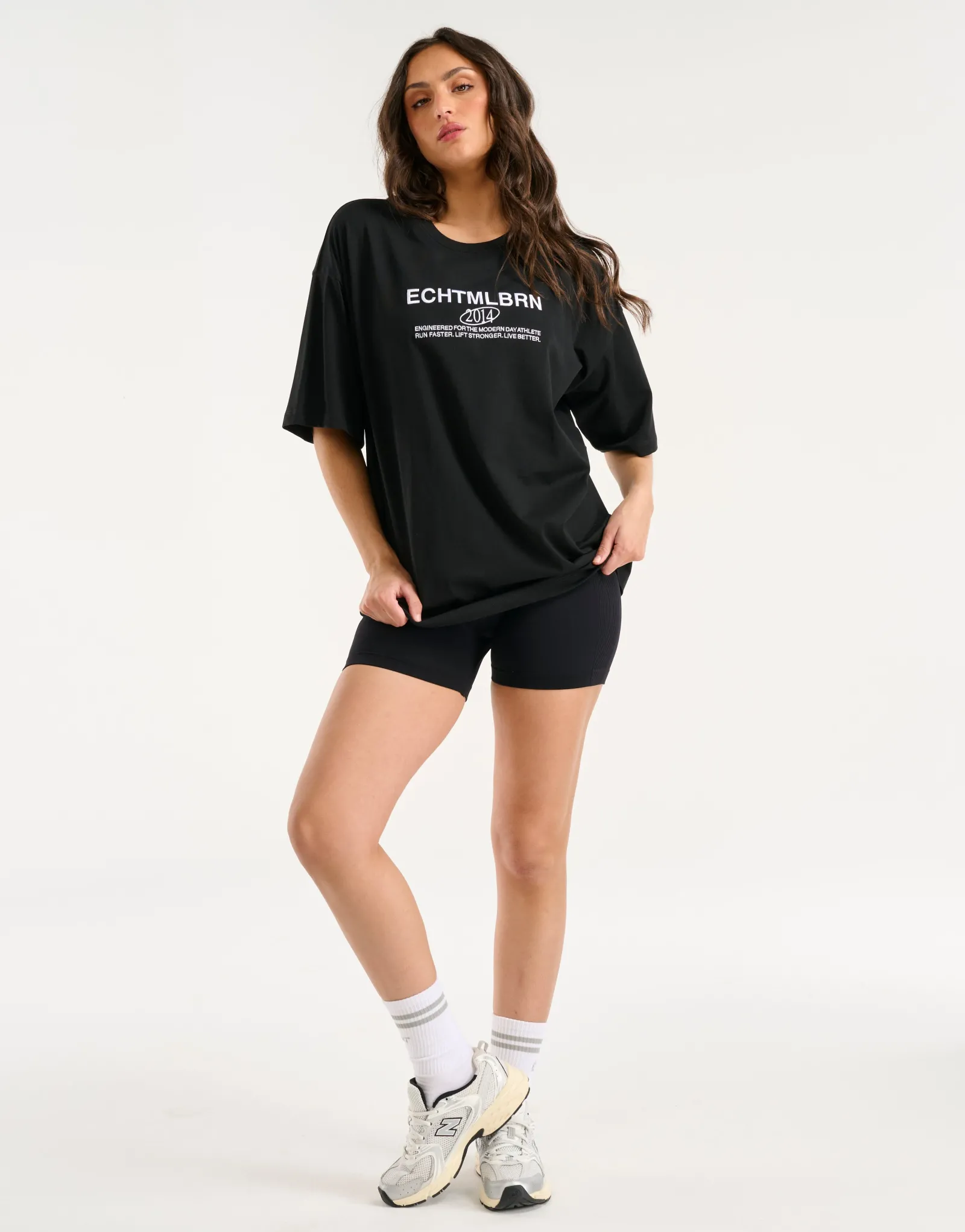 Best ECHT MLBRN Oversize Tee Black
