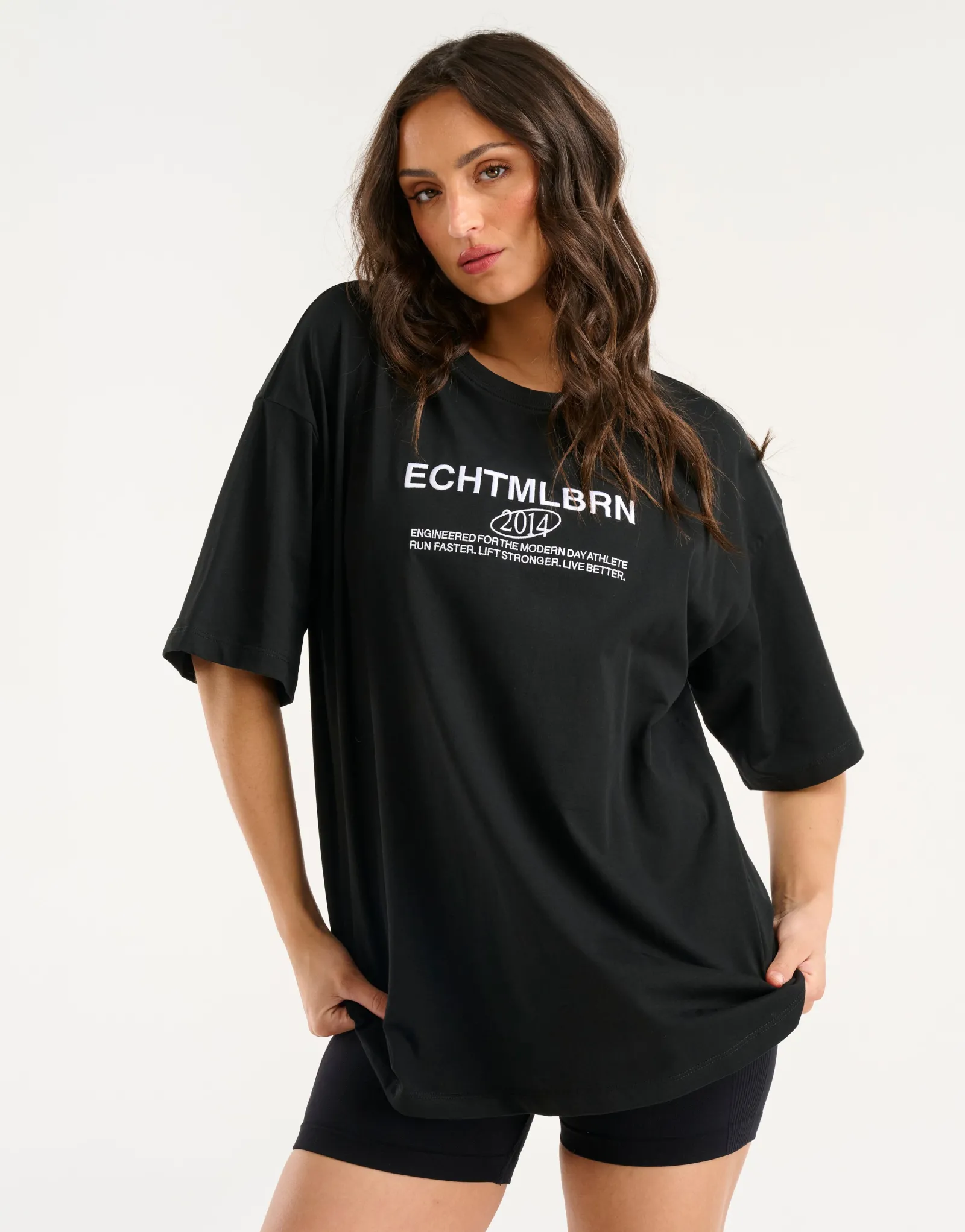 Best ECHT MLBRN Oversize Tee Black