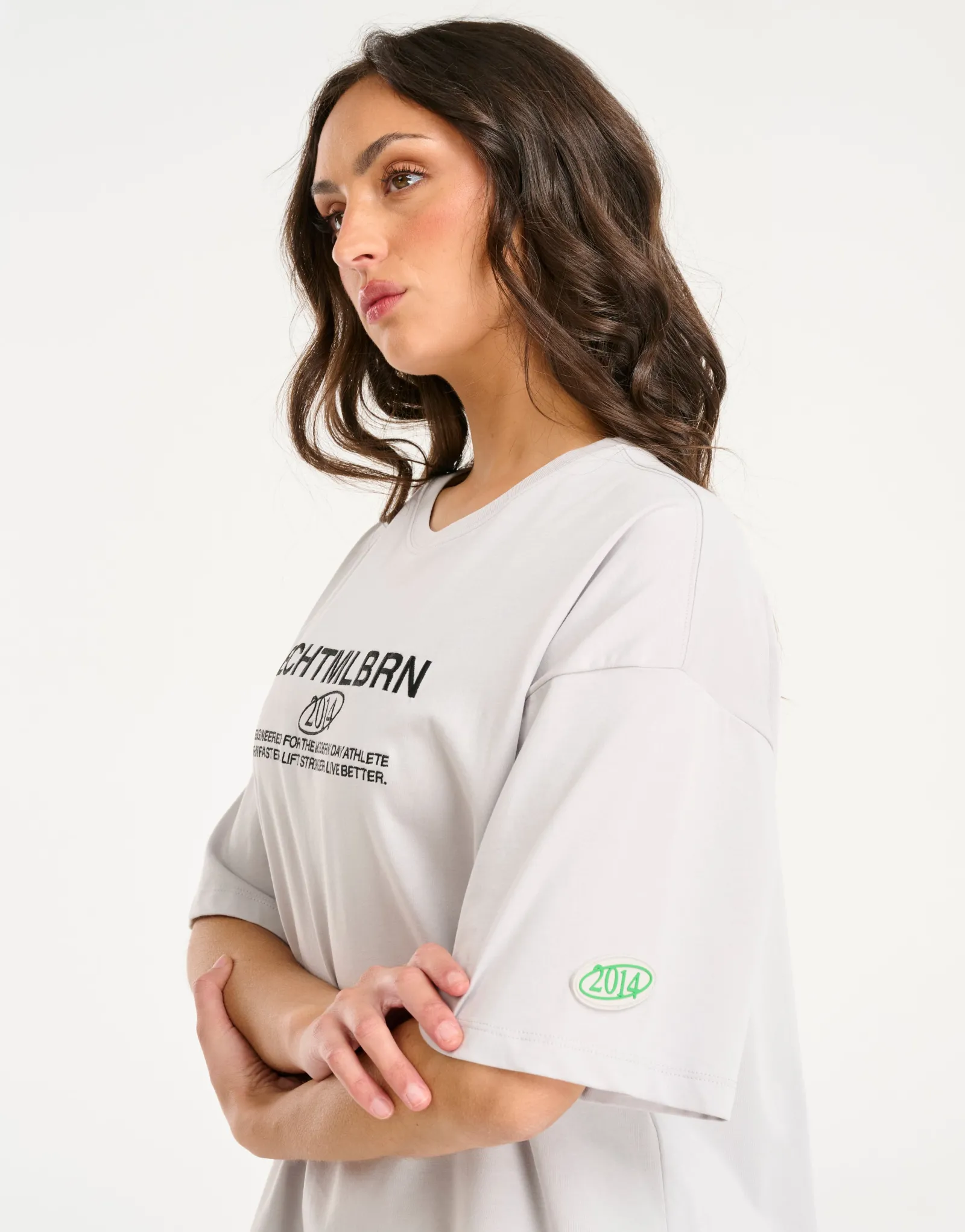 Best ECHT MLBRN Oversize Tee Grey