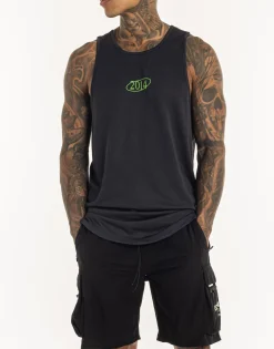 Outlet ECHT MLBRN Singlet Midnight Grey