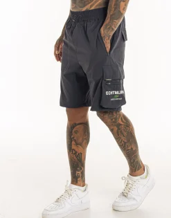 Outlet ECHT MLBRN Spear Shorts Midnight Grey