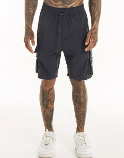 Outlet ECHT MLBRN Spear Shorts Midnight Grey