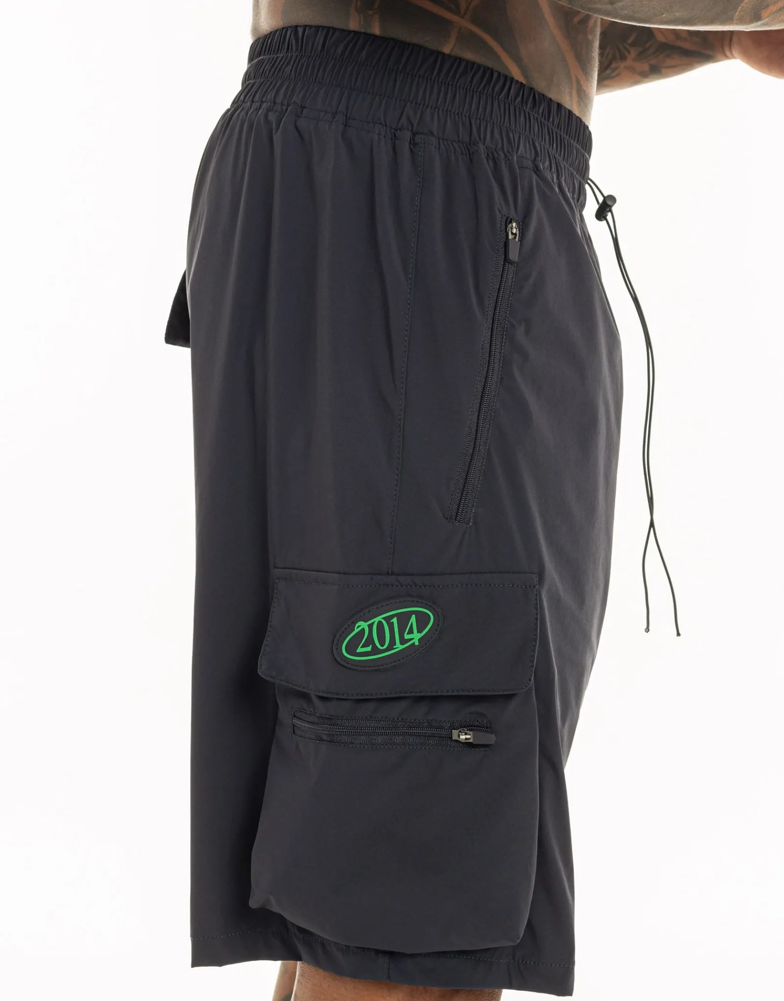 Outlet ECHT MLBRN Spear Shorts Midnight Grey