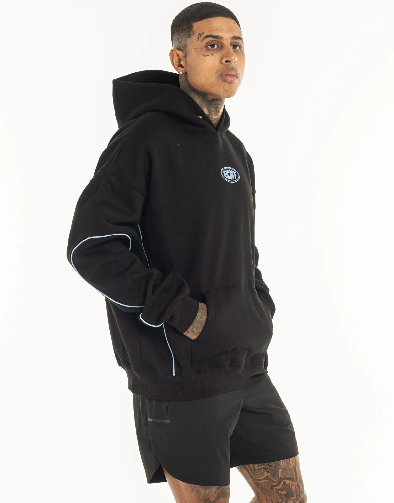Sale ECHT Pusher Hoodie Glacier Black