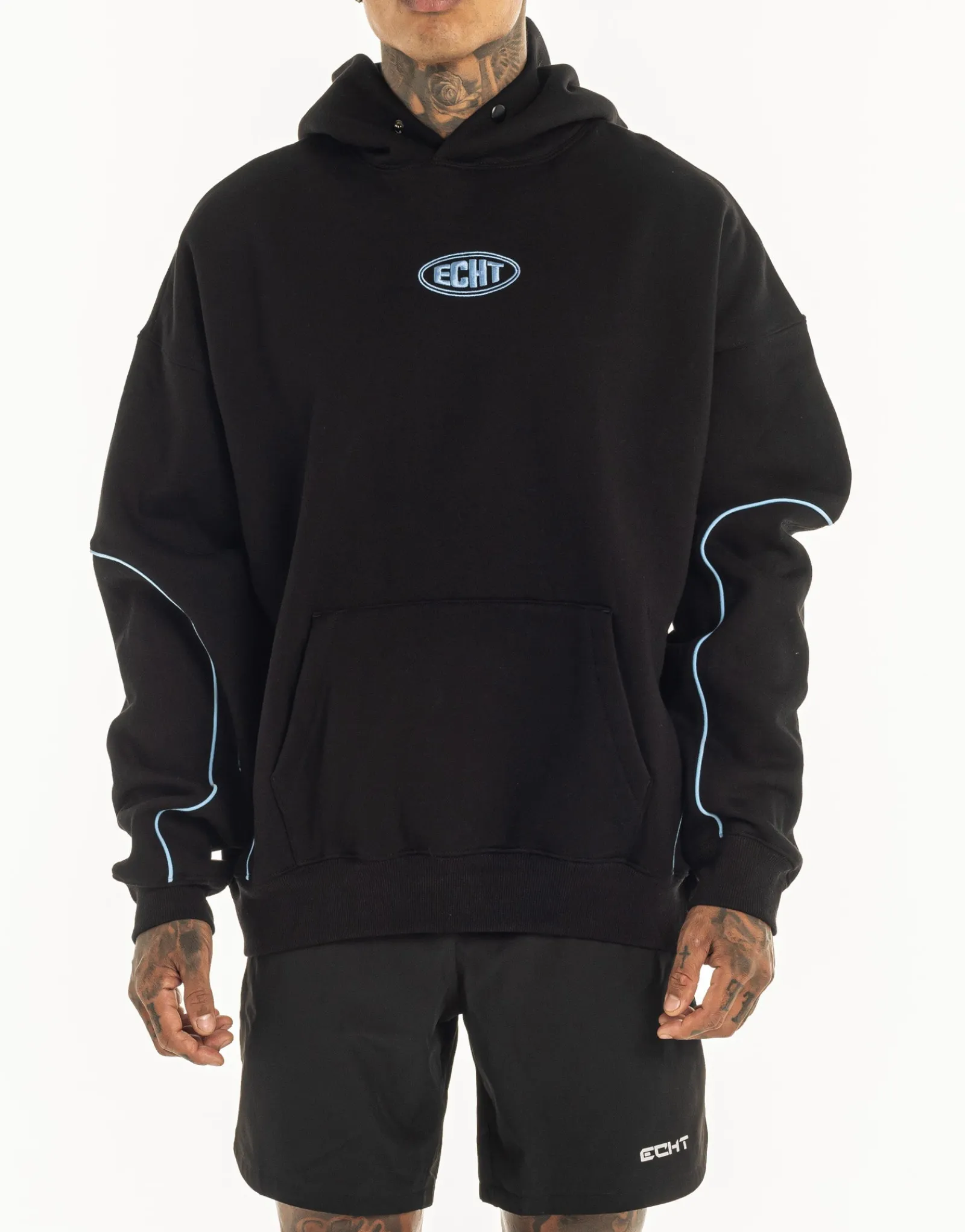 Sale ECHT Pusher Hoodie Glacier Black