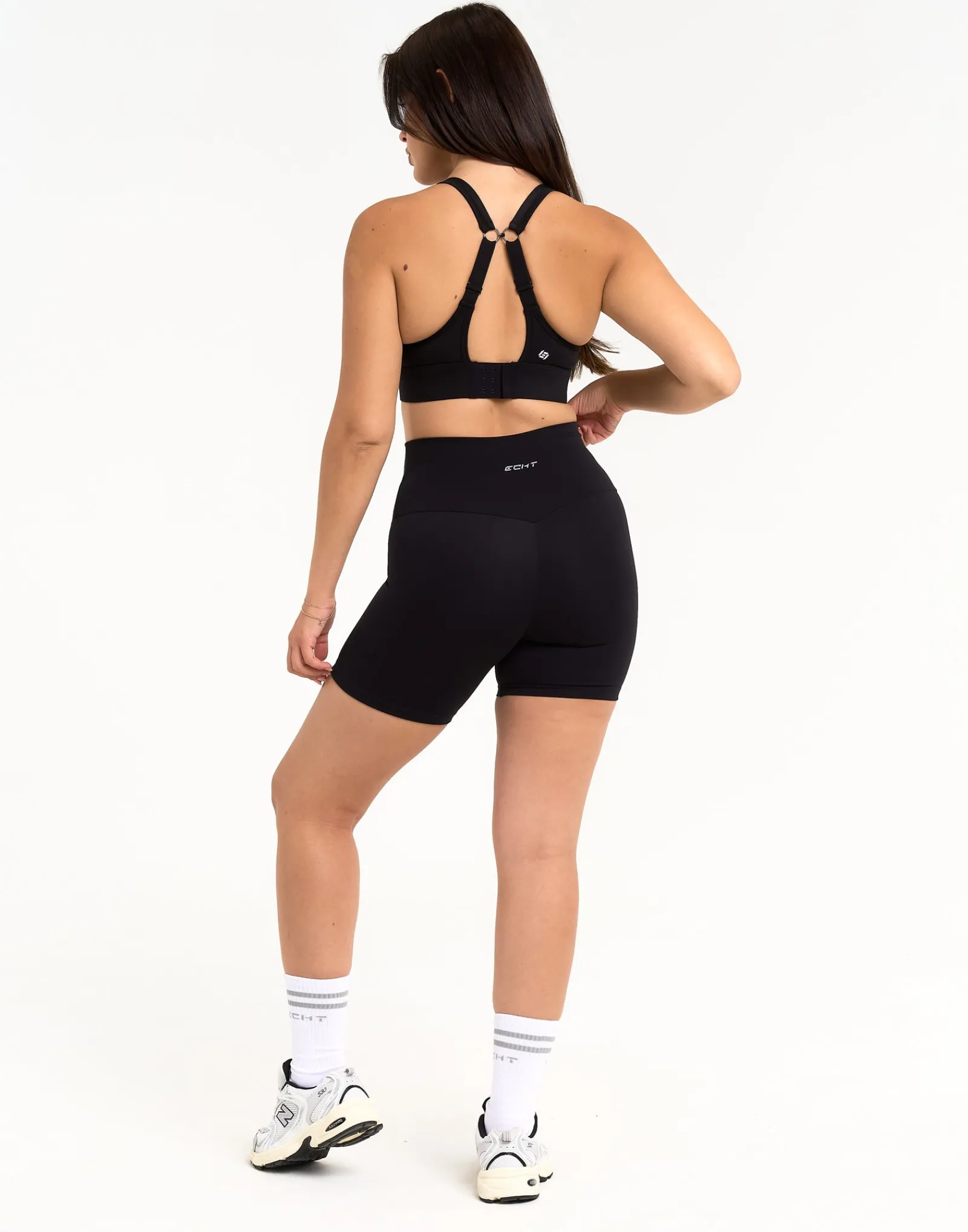 New ECHT Range Bike Shorts 6" Black