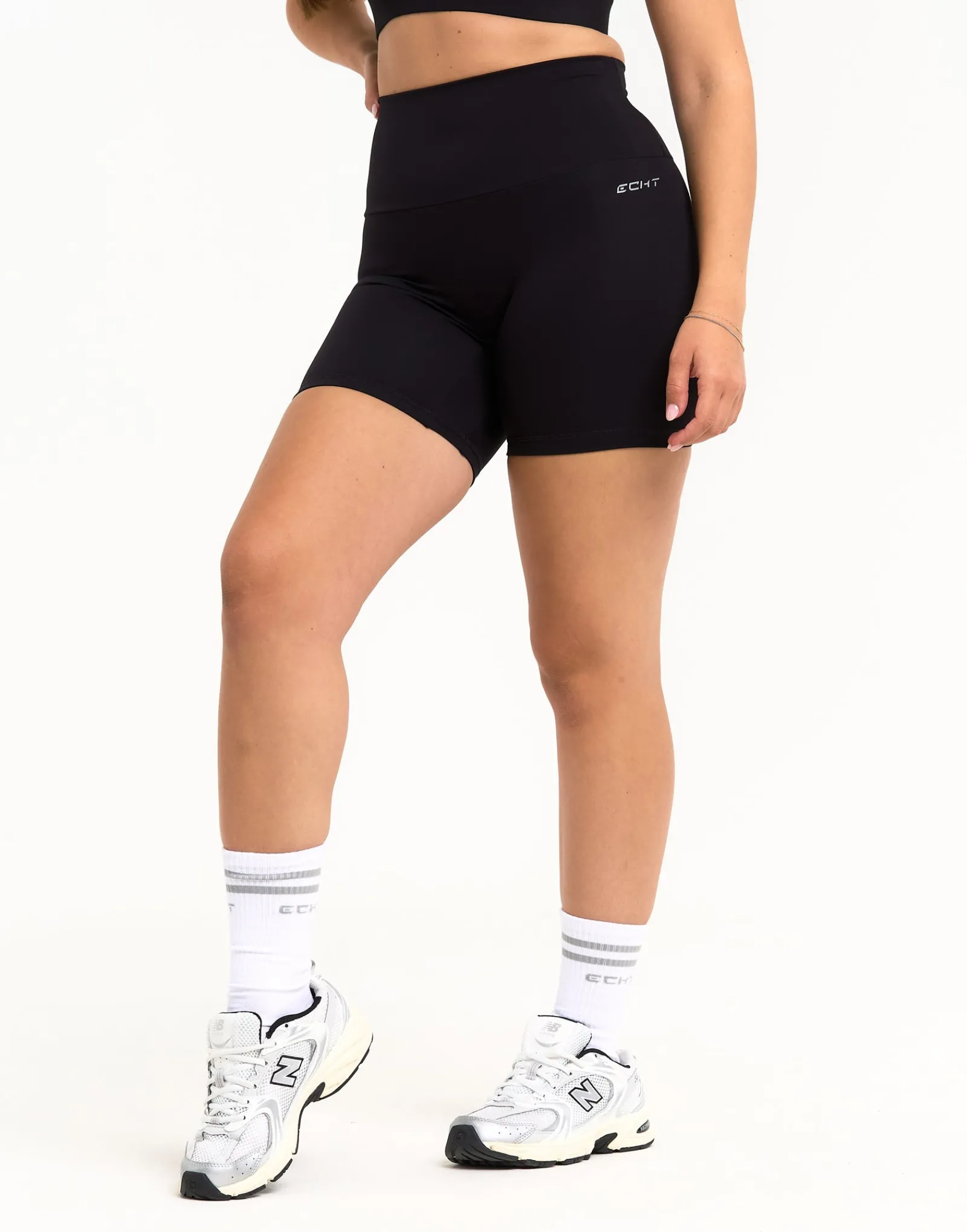 New ECHT Range Bike Shorts 6" Black