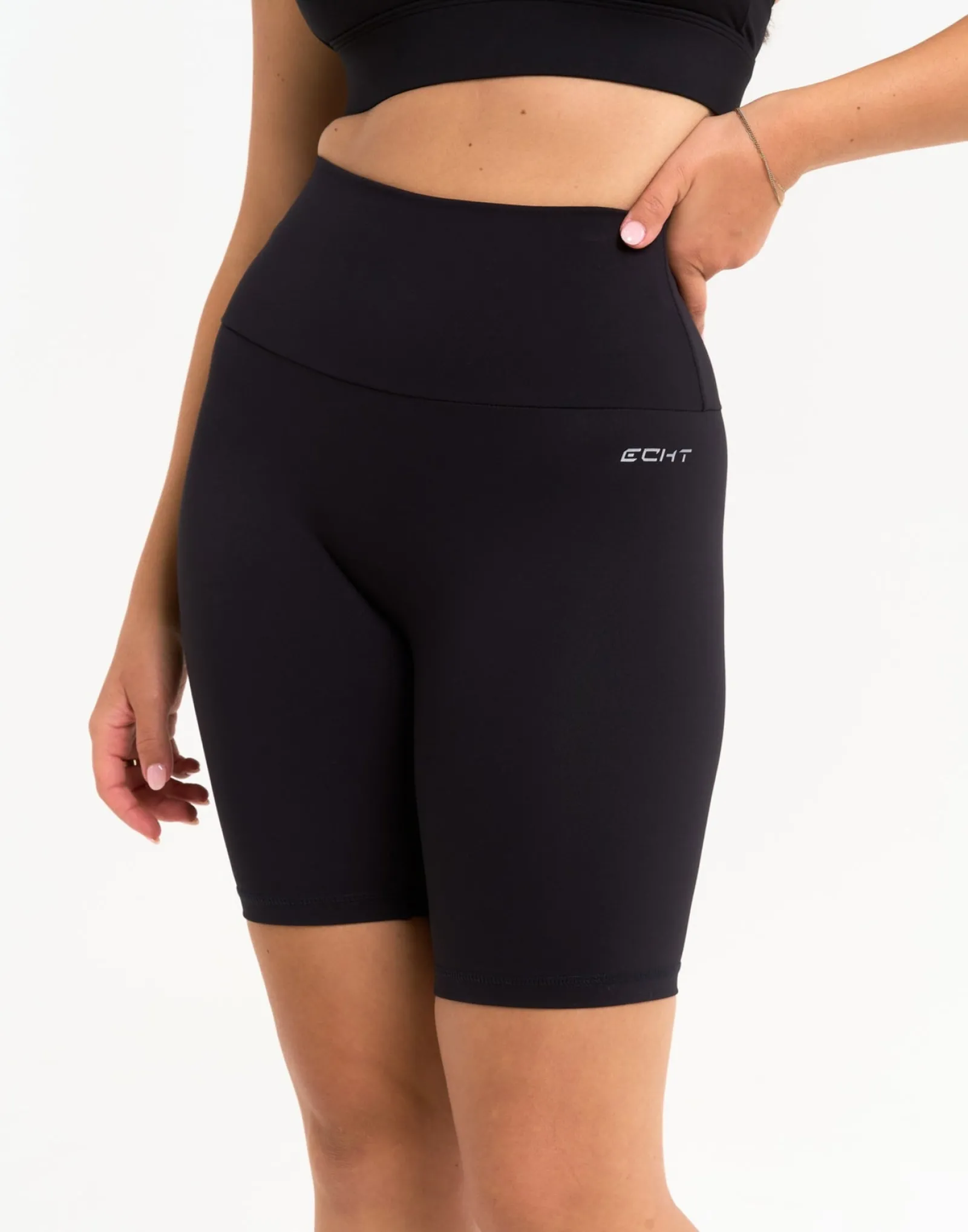 Best ECHT Range Bike Shorts 8" Black