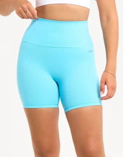 Fashion ECHT Range Bike Shorts 6" Baby Blue
