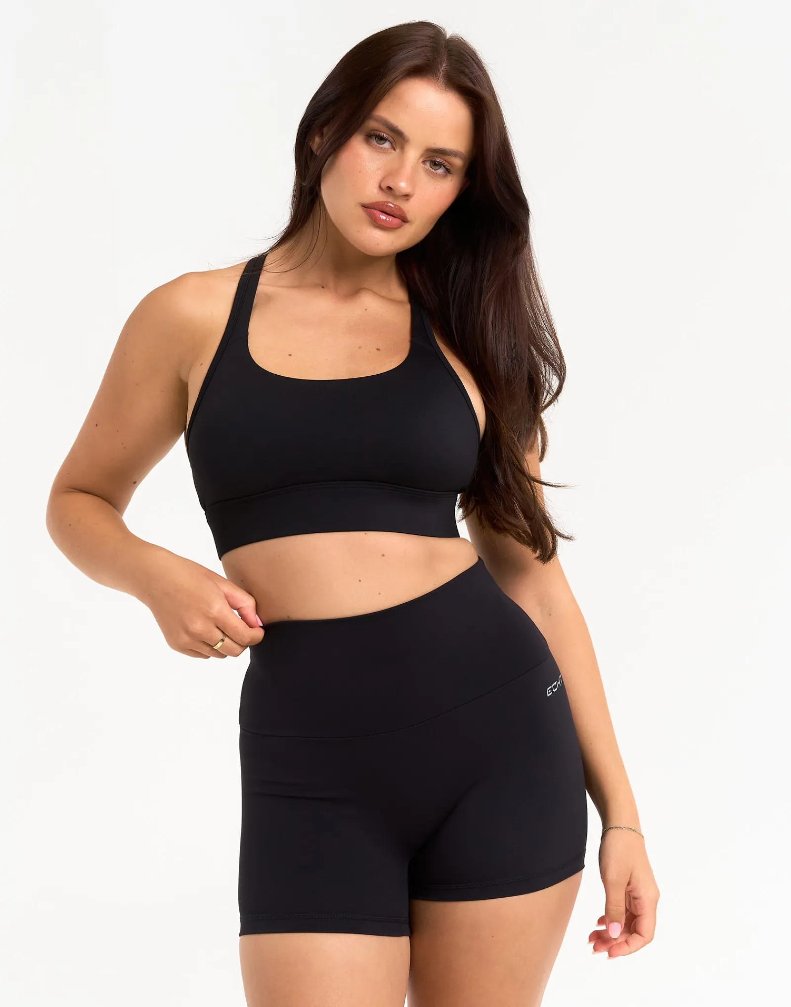 Clearance ECHT Range Bike Shorts 4" Black