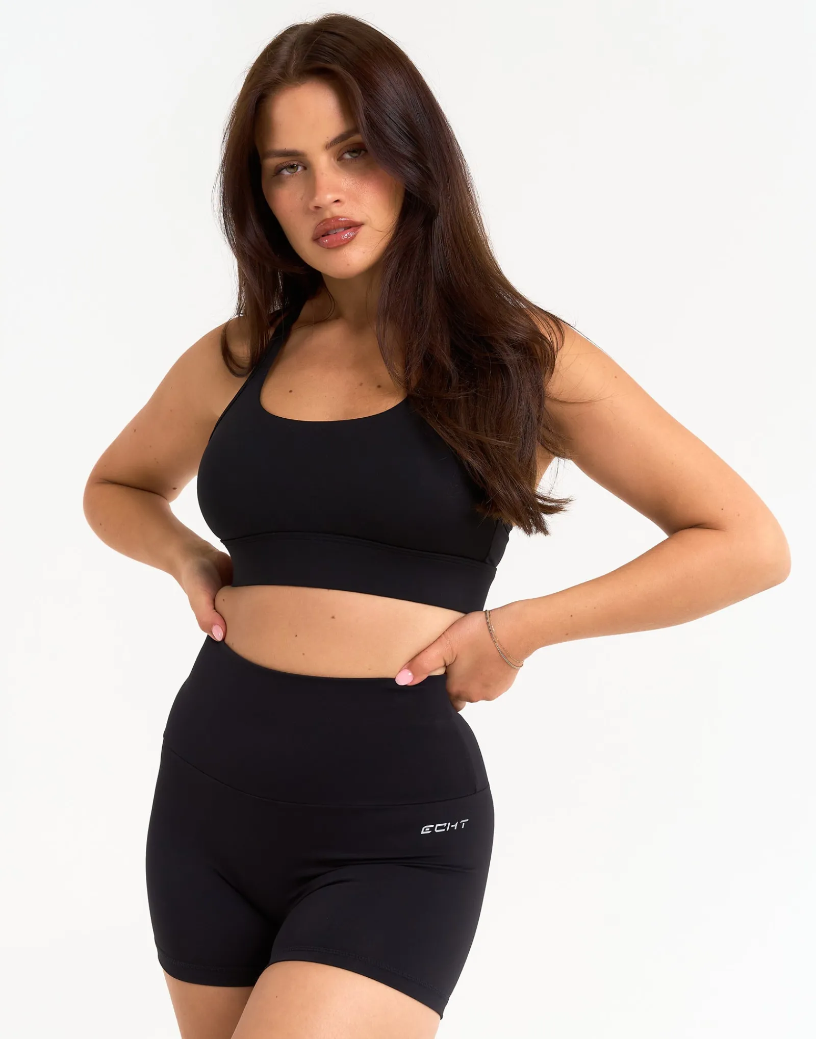 Clearance ECHT Range Bike Shorts 4" Black