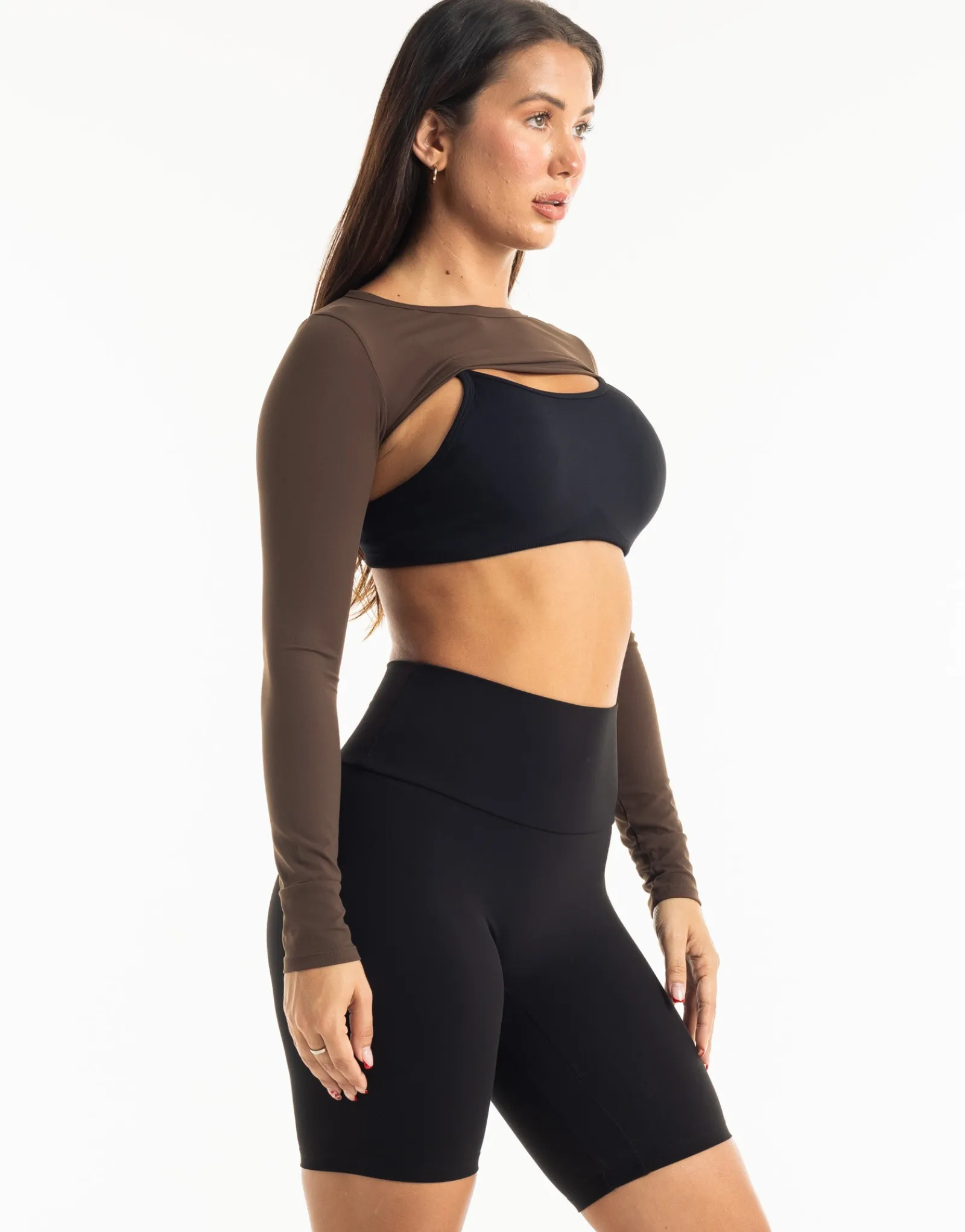 Outlet ECHT Range Long Sleeve Fudge Brown