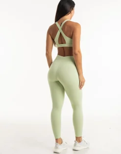Outlet ECHT Range Seamless Leggings Sage Green