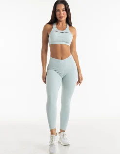 Sale ECHT Range Seamless Leggings Sea Blue
