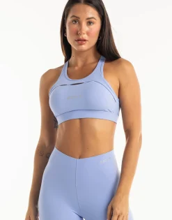 Clearance ECHT Range Sports Bra Hydrangea Blue