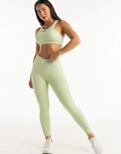 Fashion ECHT Range Sports Bra Sage Green