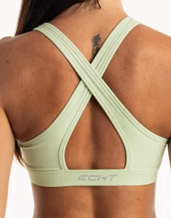 Fashion ECHT Range Sports Bra Sage Green