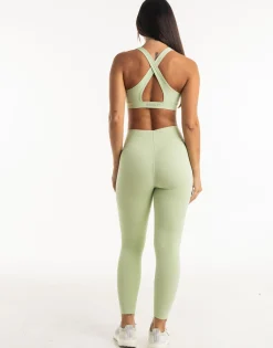 Fashion ECHT Range Sports Bra Sage Green