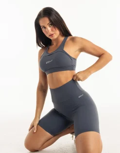Discount ECHT Range Sports Bra Smoke Grey