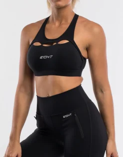 Clearance ECHT Range Sports Bra Black