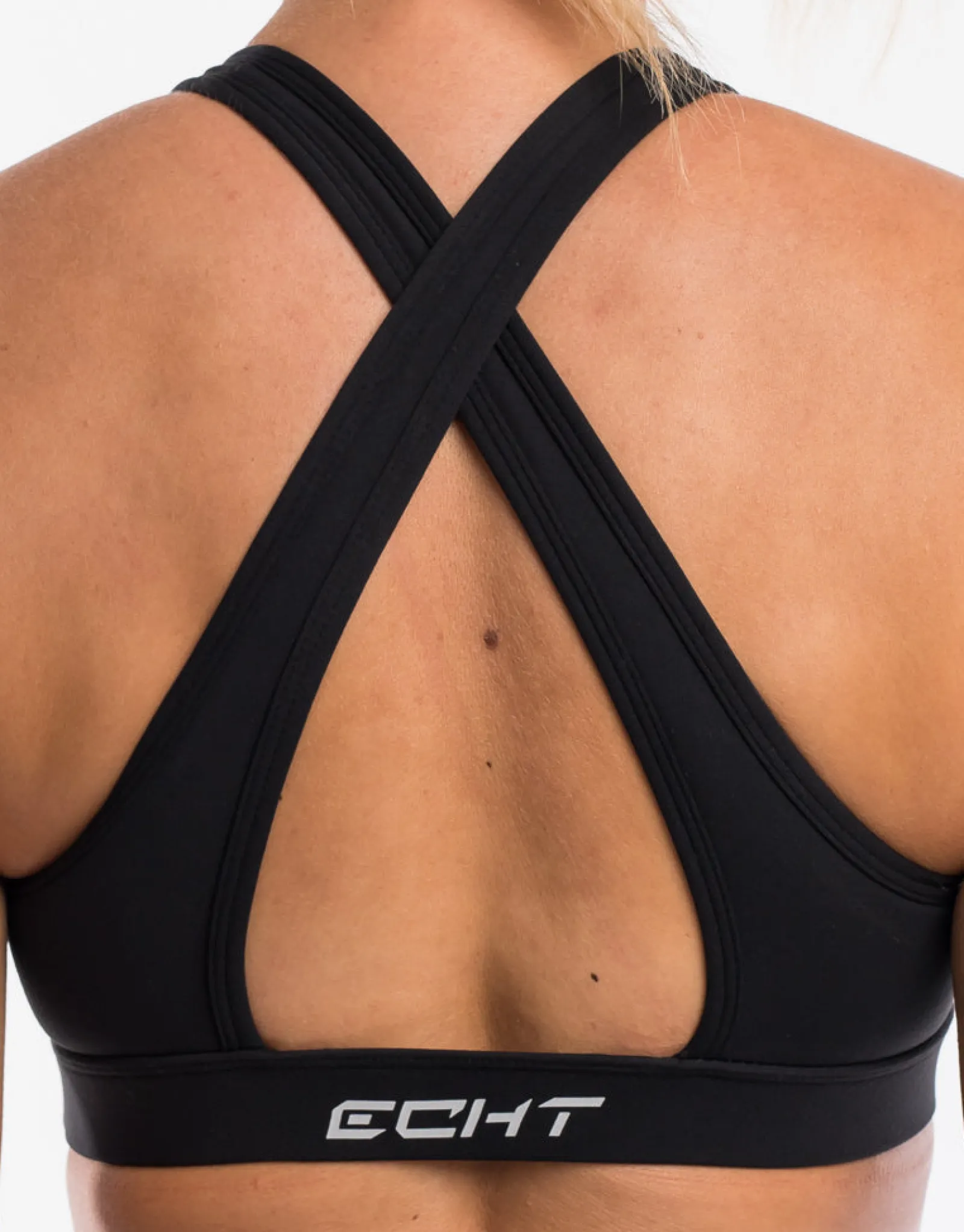 Clearance ECHT Range Sports Bra Black