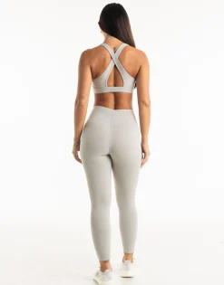 Hot ECHT Range Sports Bra Grey