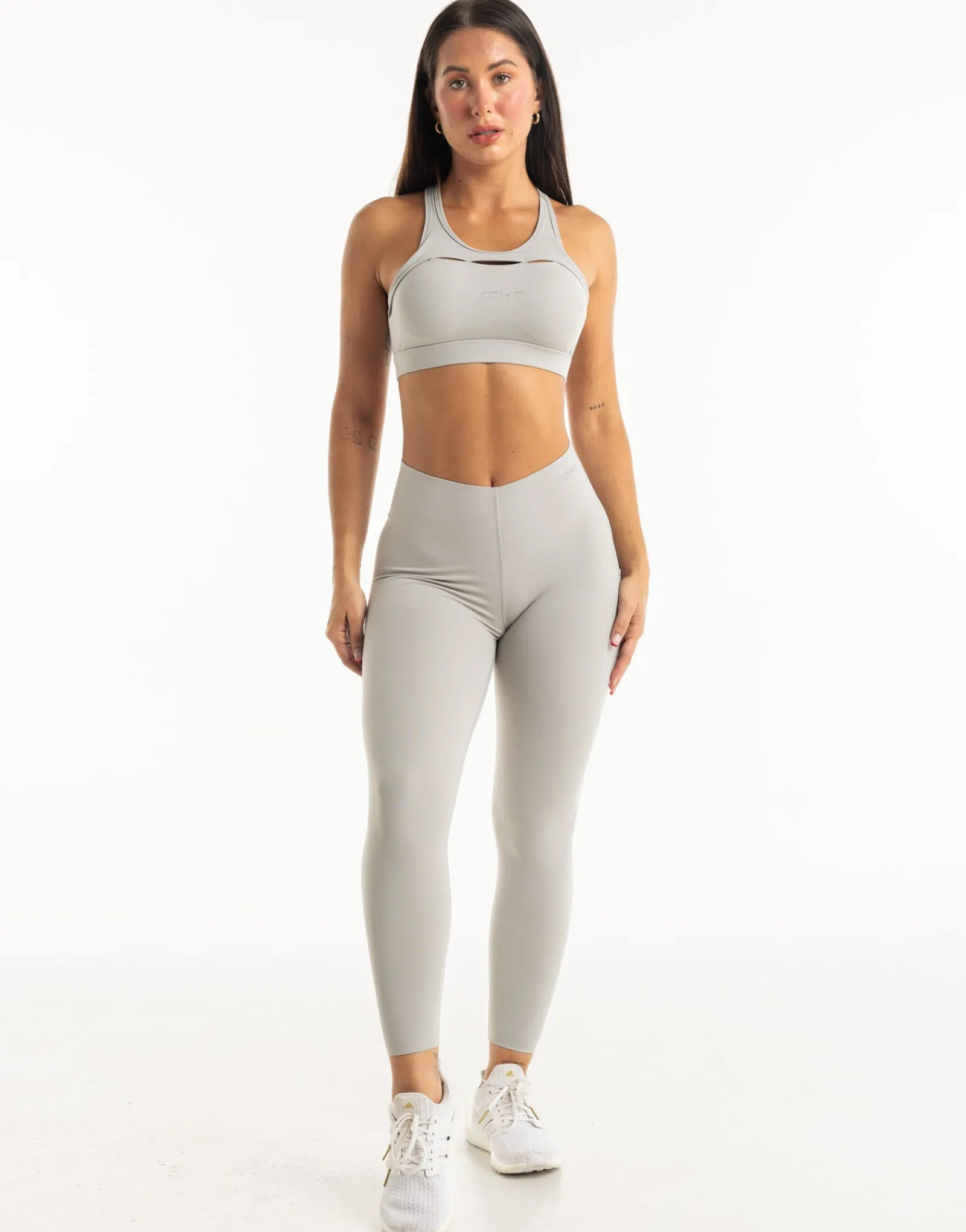 Hot ECHT Range Sports Bra Grey