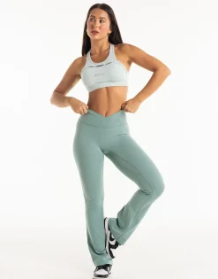 Discount ECHT Range Sports Bra Sea Blue