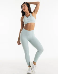 Discount ECHT Range Sports Bra Sea Blue