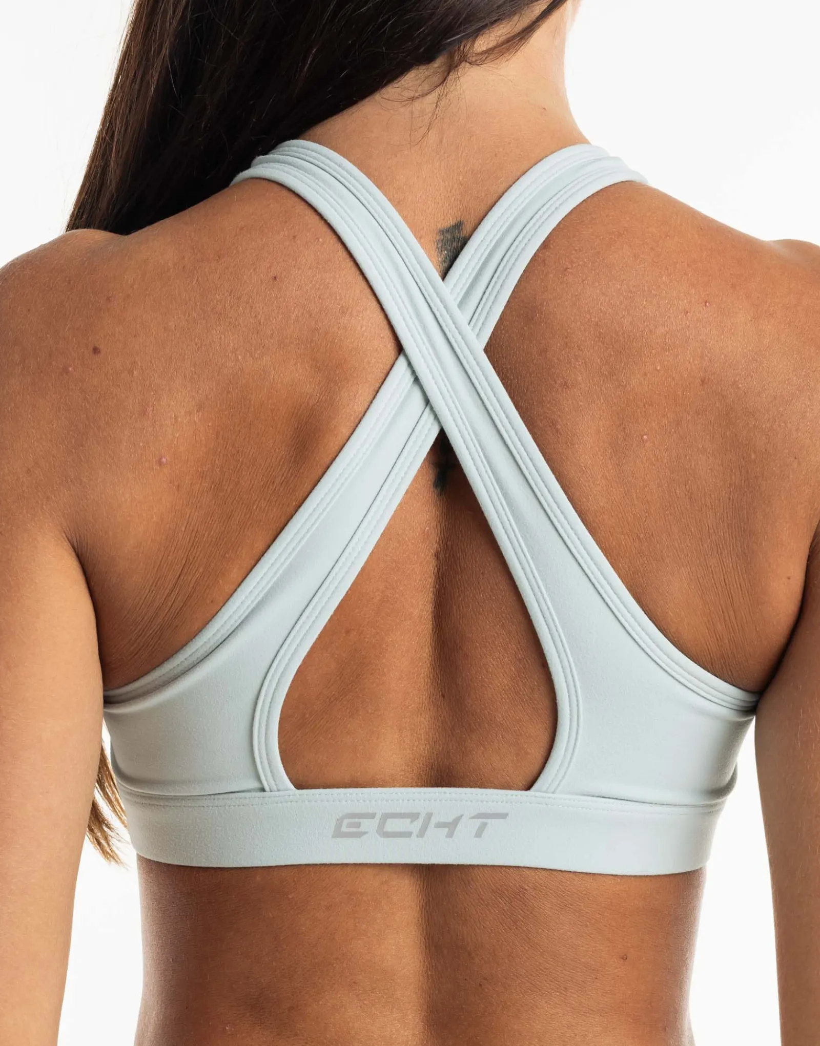 Discount ECHT Range Sports Bra Sea Blue