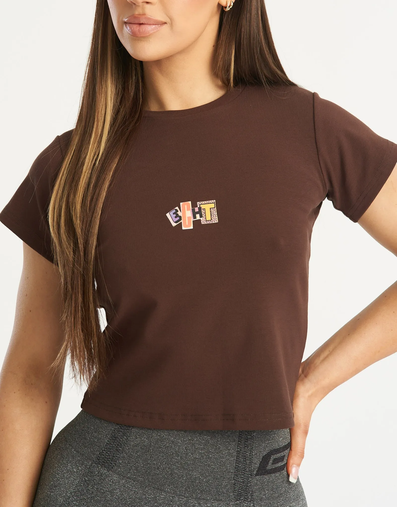 Fashion ECHT Review Baby Tee Fudge Brown