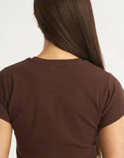 Fashion ECHT Review Baby Tee Fudge Brown