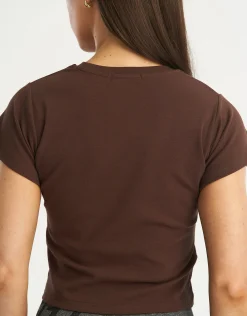 Outlet ECHT Review Baby Tee Fudge Brown