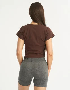 Outlet ECHT Review Baby Tee Fudge Brown