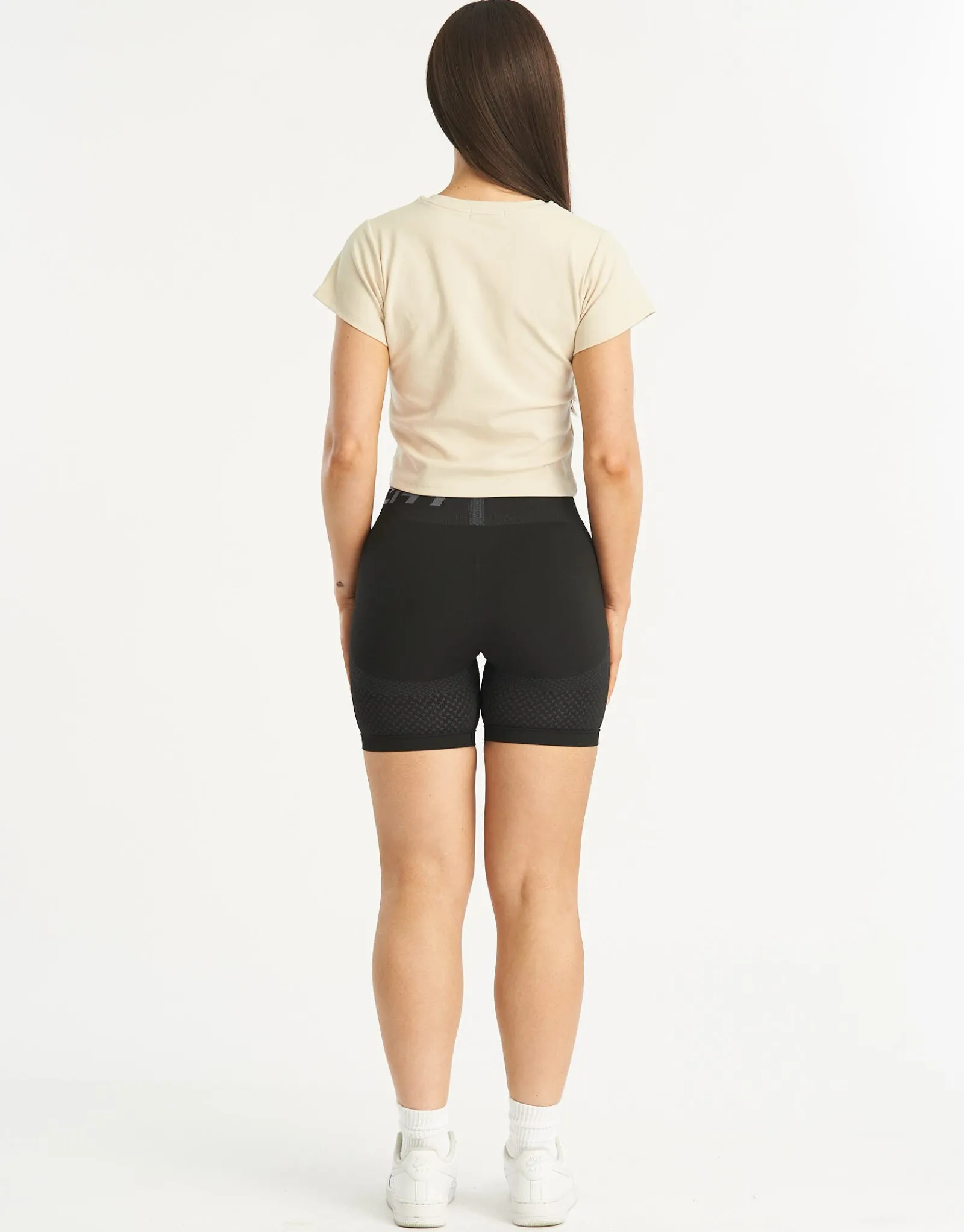 New ECHT Review Baby Tee Oatmeal