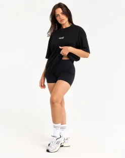 Clearance ECHT Review Oversize Tee Black