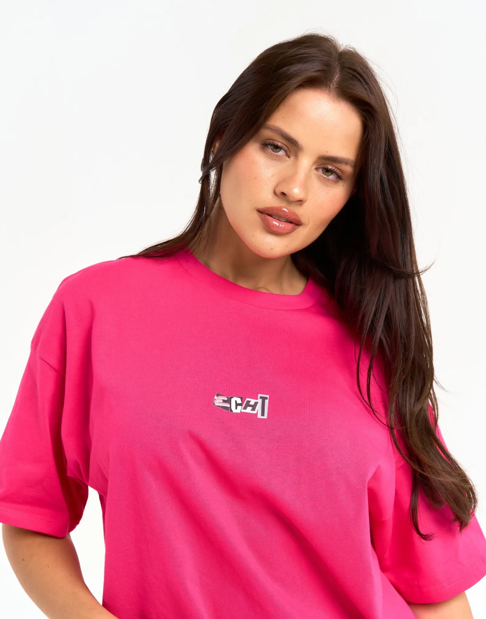 Hot ECHT Review Oversize Tee Pink
