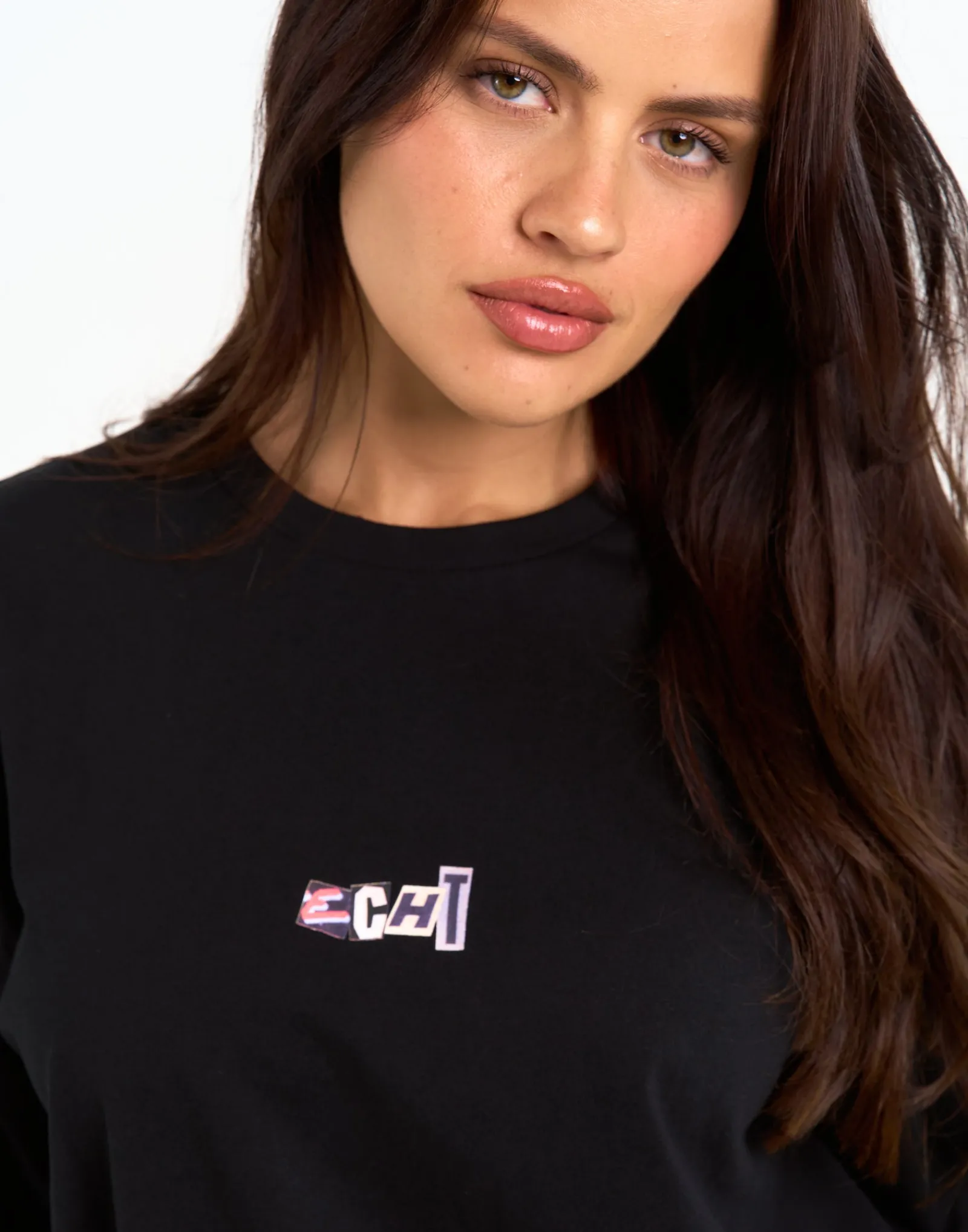 Fashion ECHT Review Oversize Tee Black