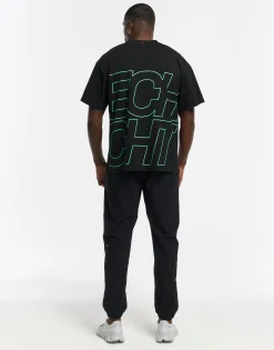 Sale ECHT Road Runner T-Shirt Black/Green
