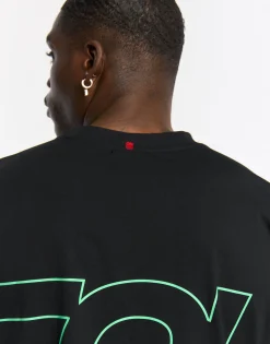 Sale ECHT Road Runner T-Shirt Black/Green